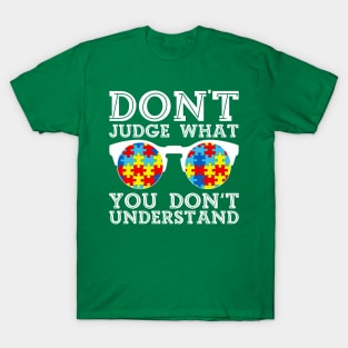 Autism Awareness T Shirt Gift For Autistic Kids Awareness T-Shirt